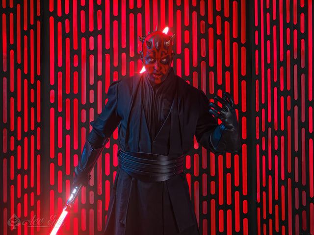 The Story Behind Darth Maul & His Double-Bladed Lightsaber