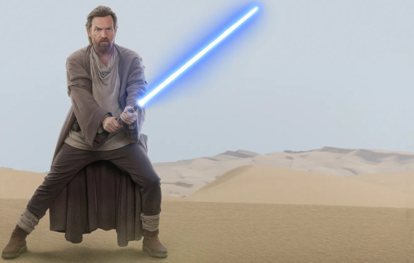 obi-wan blue lightsaber
