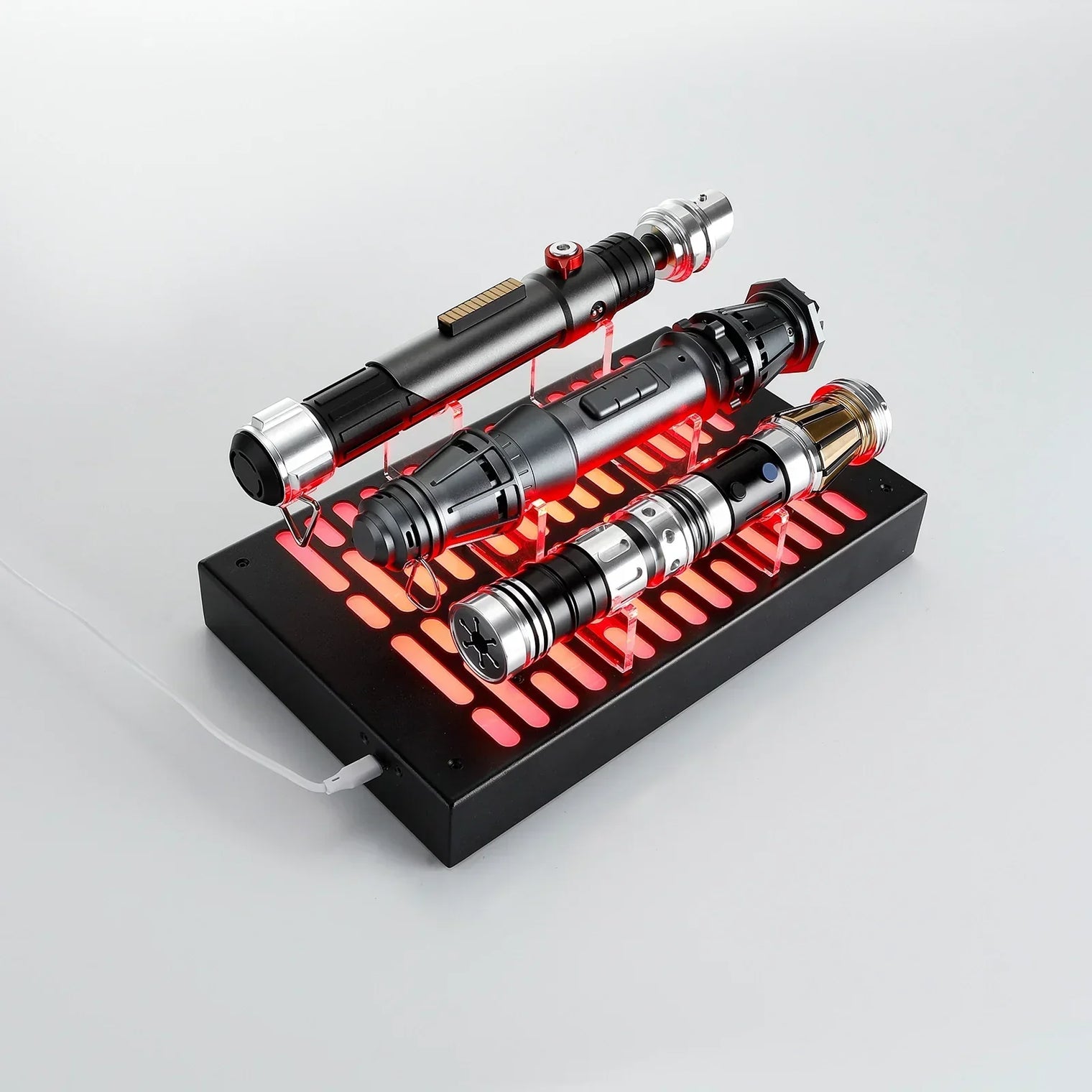 Carbon Chamber LED Saber Display Stand | Inspired by Star Wars